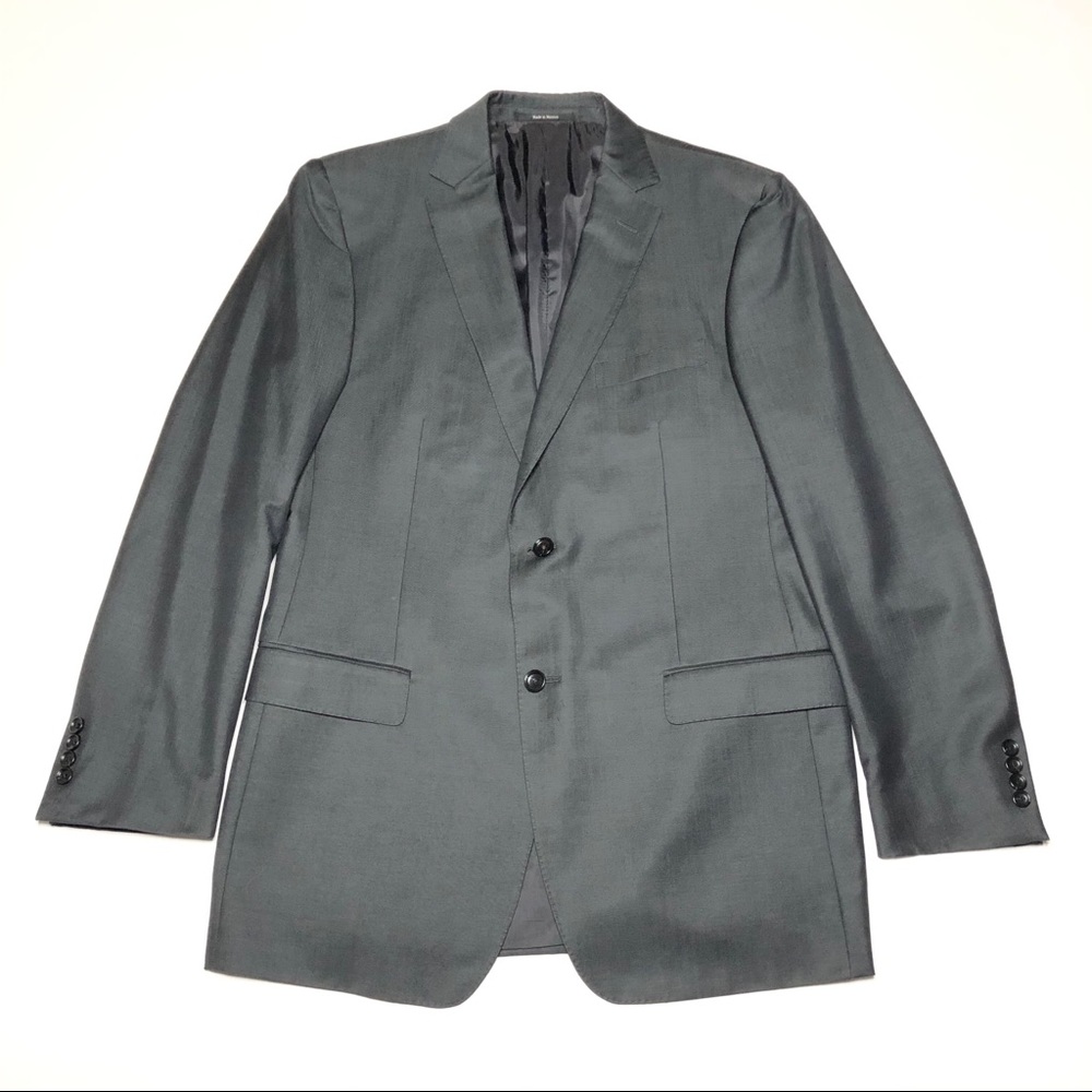 Z Zegna City 2 Button Wool Sport Coat Blazer